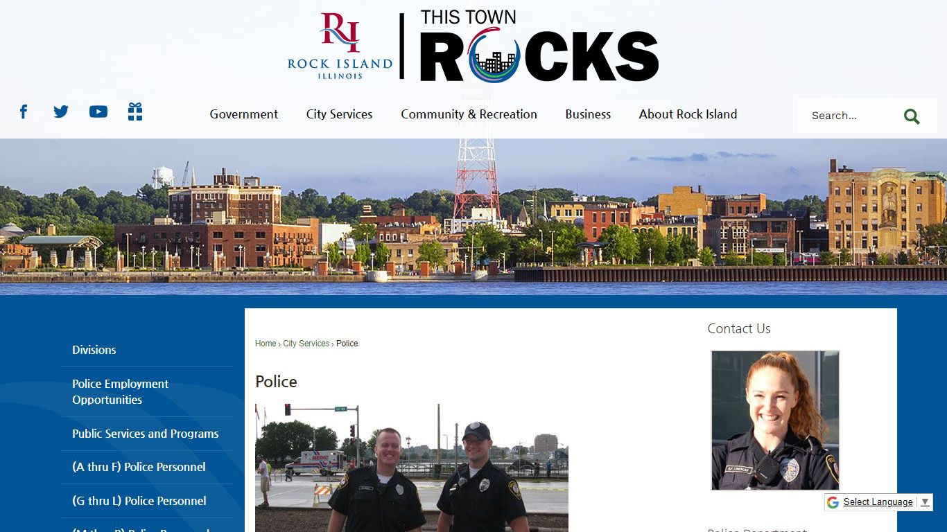 Police | Rock Island, IL - Official Website