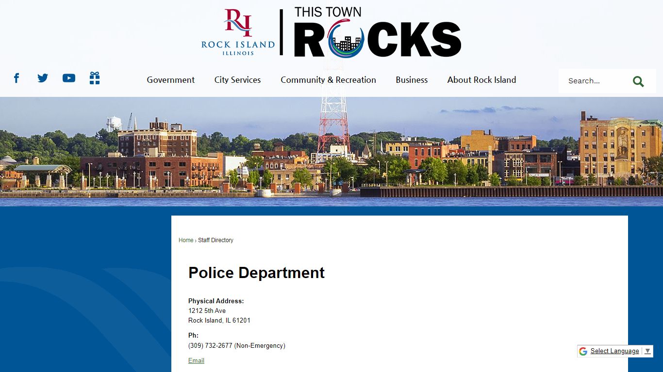 Staff Directory • Rock Island, IL • CivicEngage