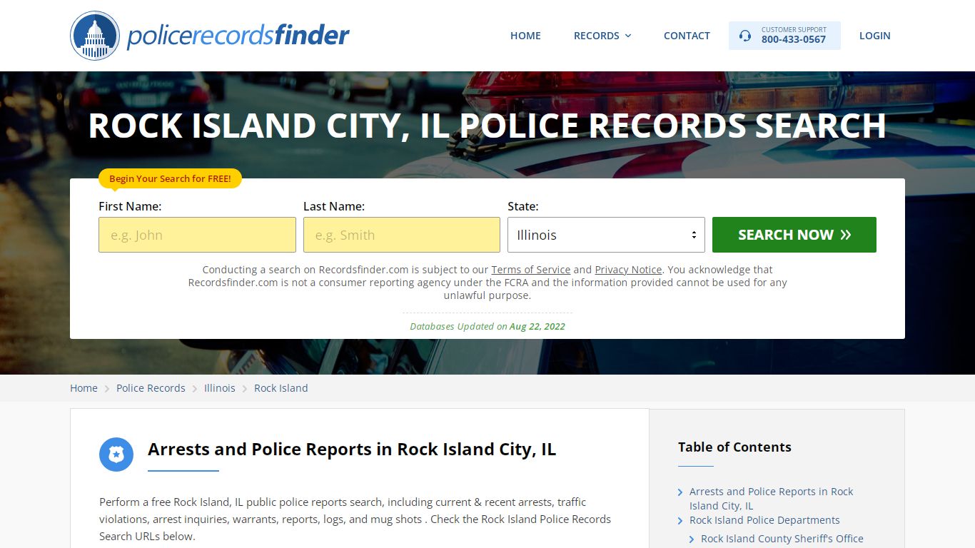 Rock Island, Rock Island County, IL Police Reports & Police Department ...